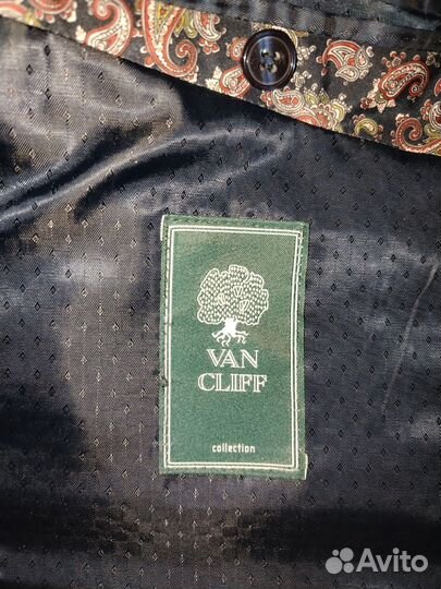 Пиджак мужской van cliff чёрный