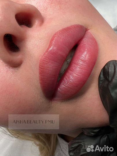 Перманентный макияж пудровые брови татуаж стрелки