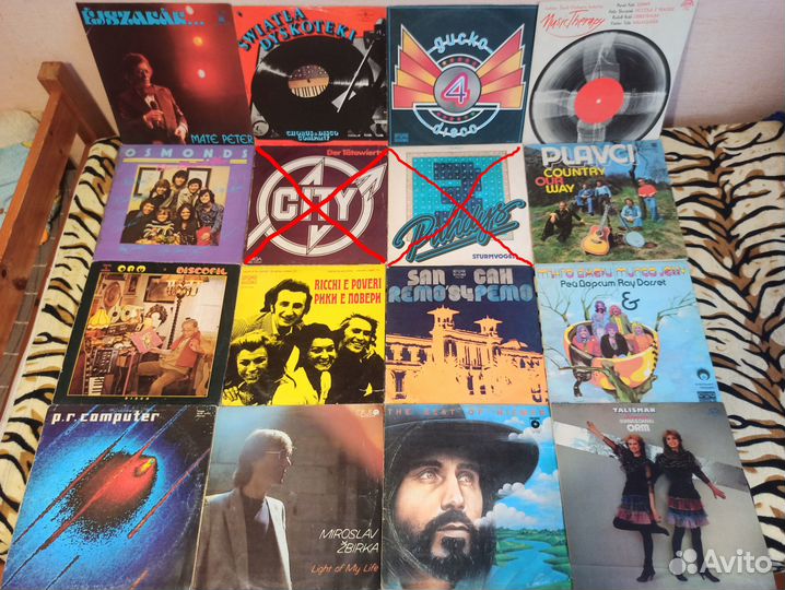 Виниловые пластинки импортные, демократы