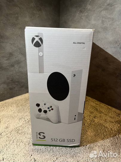 Новый Xbox series S 512gb, запечатанный
