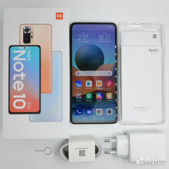 Новый Xiaomi Redmi Note 10 Pro, 128/8