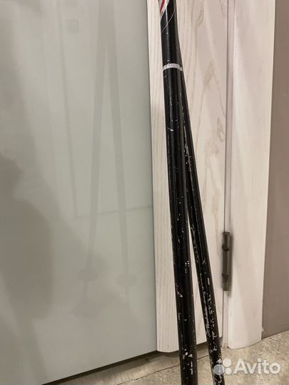 Горные лыжи с палками и ботинками