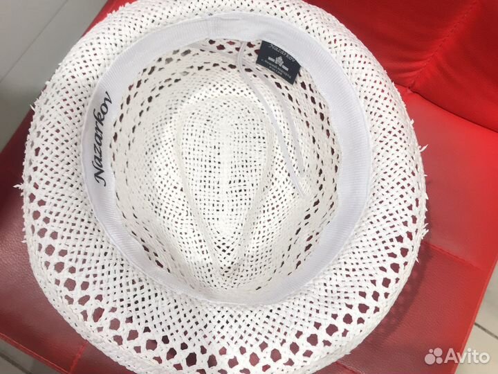 Шляпа соломенная