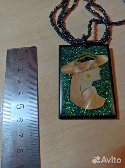 Чокер колье из бисера