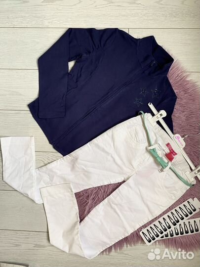 Новая брендовая одежда для девочек 146-152