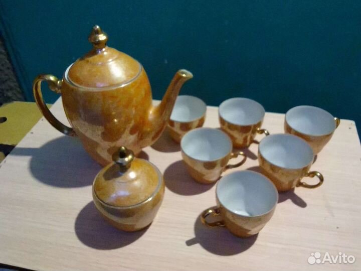 Сервиз кофейный и кружки