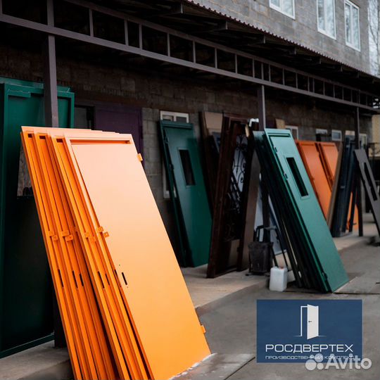 Дверь тамбурная металлическая от завода