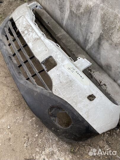 Передний бампер на nissan qashqai j10 c 10-г.в