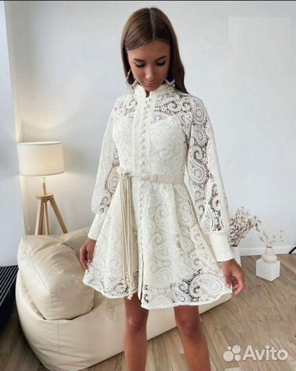 Кружевное платье