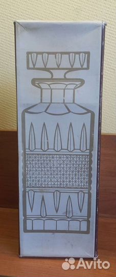 Штоф хрустальный Богемия СССР