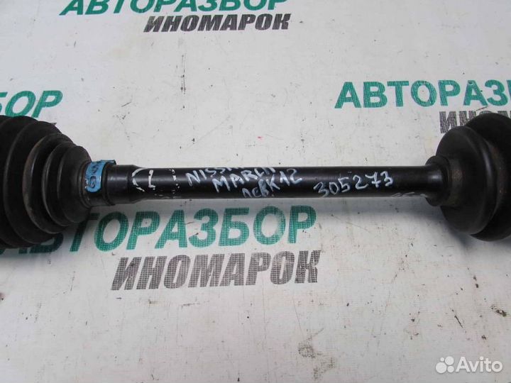 Полуось передняя левая для Nissan March 3 2002-20