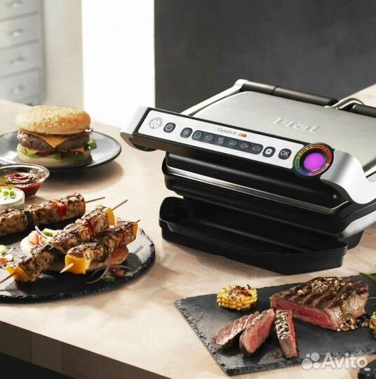 Умный электрогриль Tefal Optigrill + GC712834