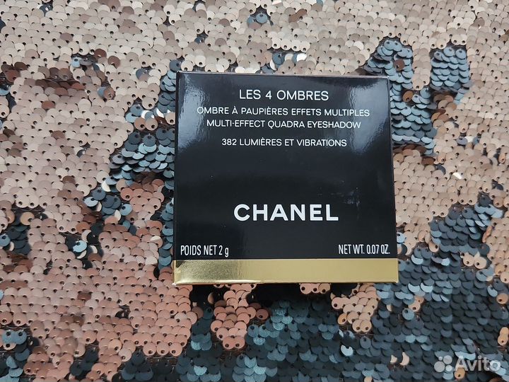 Chanel Les 4 Ombres Компактные тени для век 382