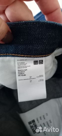 Джинсы мужские uniqlo 2932