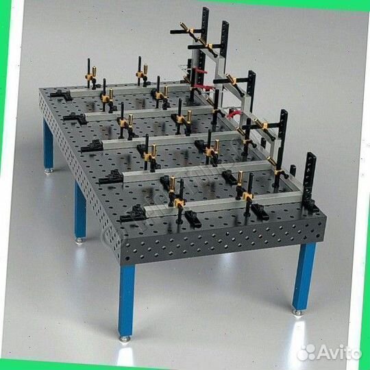 Сварочный 3D стол 1500х3000х150 толщиной 12 мм