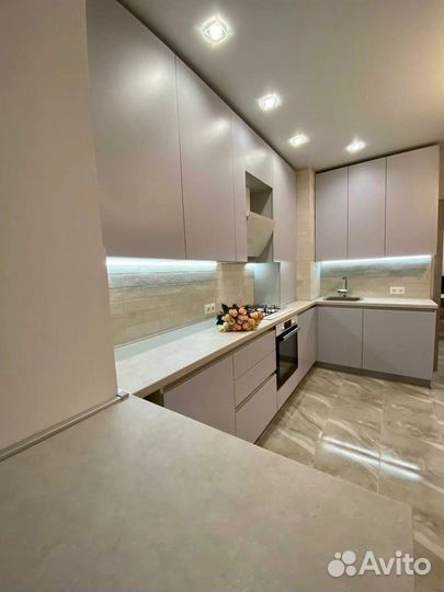 Прямая кухня на заказ. Производство