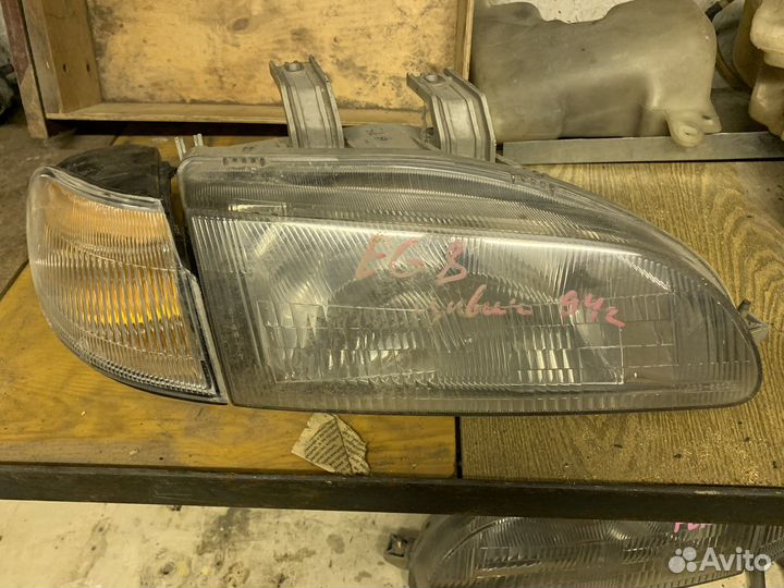 Фары на honda civic 4d