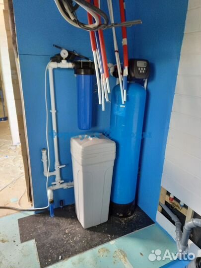 Очистка воды от железа, жёсткости, запахов