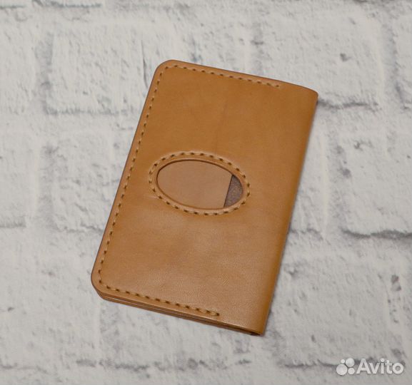 Обложка для удостоверения личности офицера из кожи