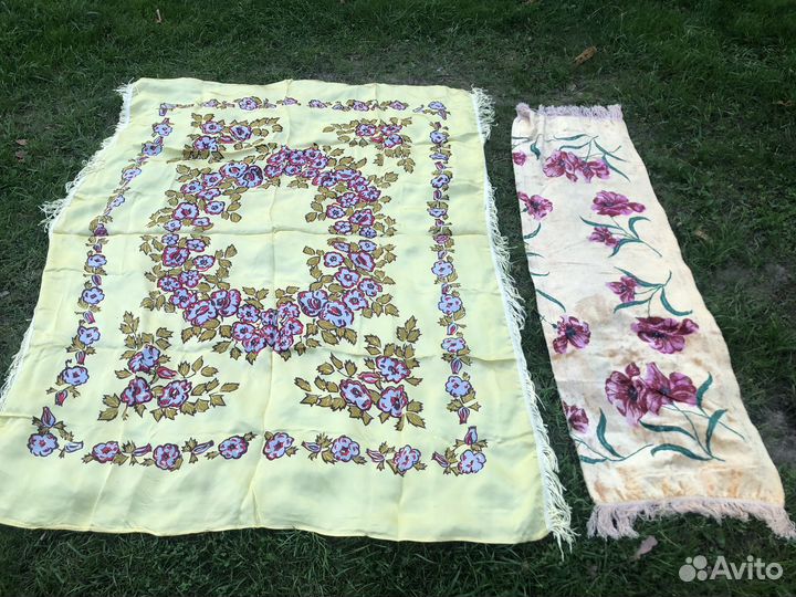 Старинны скатерти, рушники, салфетки