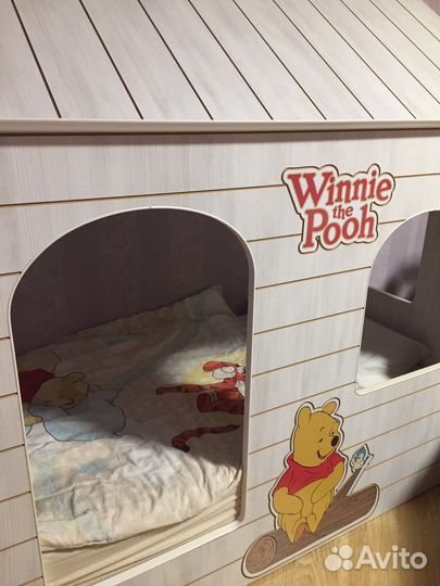 Кровать дом Винни Пуха