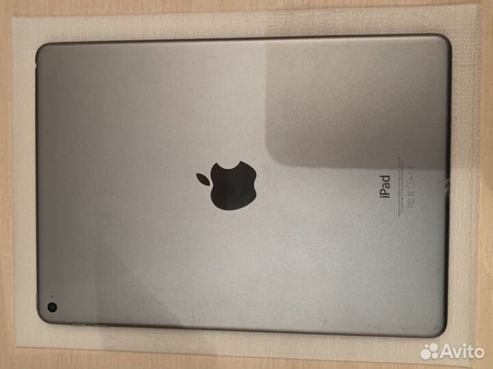 Корпус iPad Air 2 Space gray A1566 оригинальный