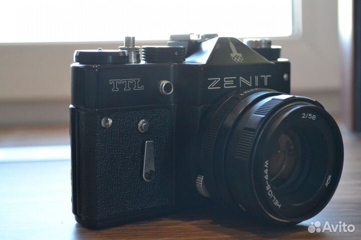 Фотоаппарат Зенит TLL олимпиада 1980г