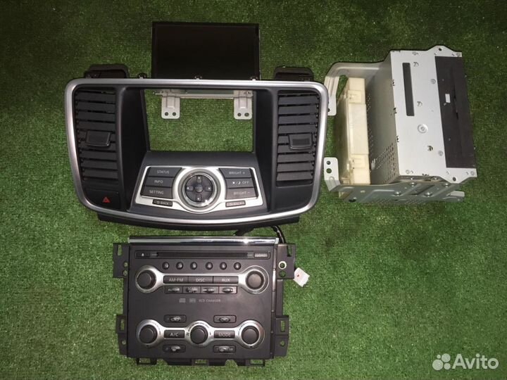 Магнитола и блок климата Nissan Teana J32