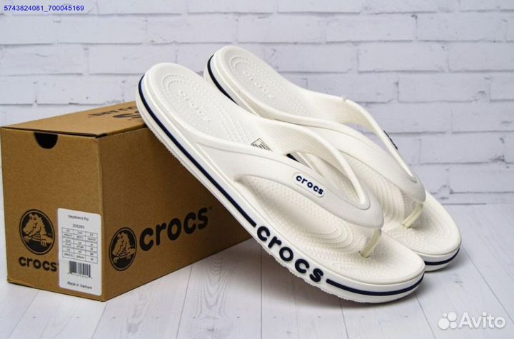 Шлепки мужские черные crocs размер 41-44 (Арт.1755