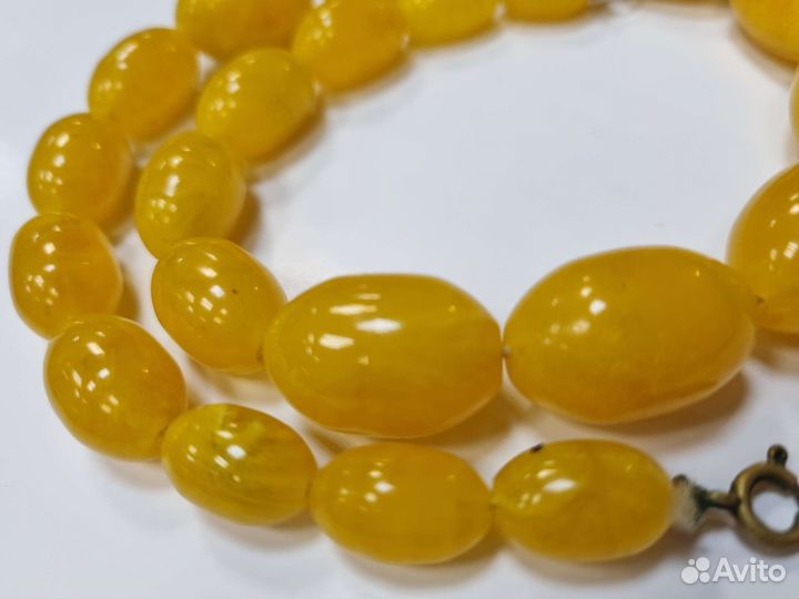 Бакелитовые бусы, ссср. Вес 39.4