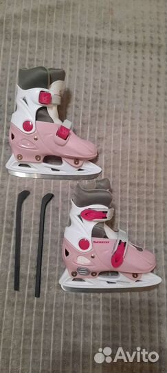 Коньки для девочки раздвижные