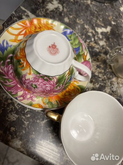 Чашка и блюдце. Фабрика на Волхове 2 пары