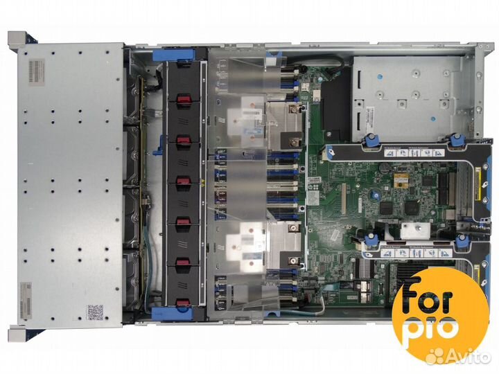 Сервер HP DL380 Gen9 12LFF 2xE5-2699v4 128GB, P840