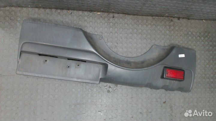 Накладка под номер Toyota RAV 4, 2002