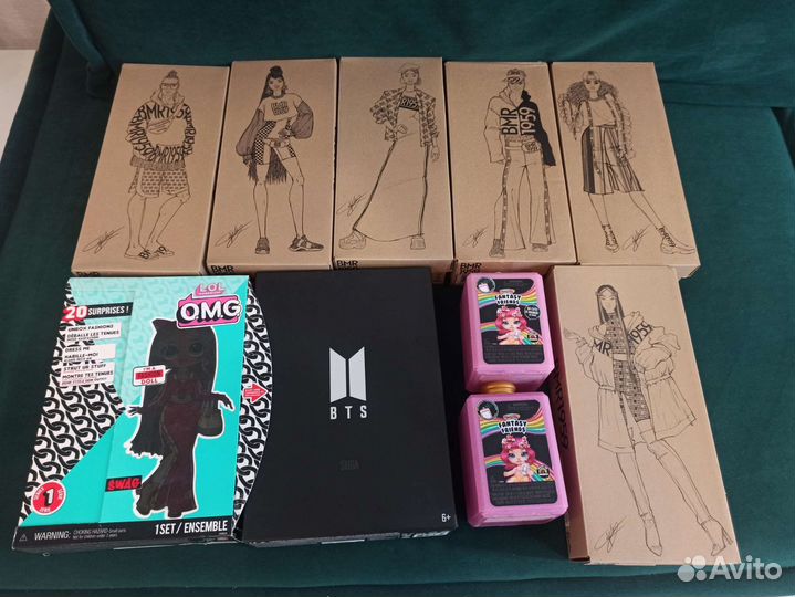 Коробки от кукол BMR1959 и lol omg
