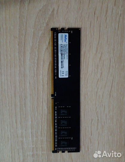 Оперативная память ddr4 8gb 2666 Netac