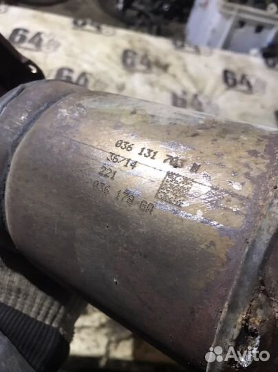 Колектор с пламягасителем для Volkswagen Polo