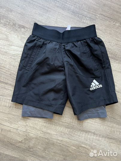 Шорты на мальчика adidas climalite 116-120