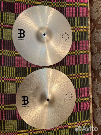 Meinl pure alloy hi hats 14