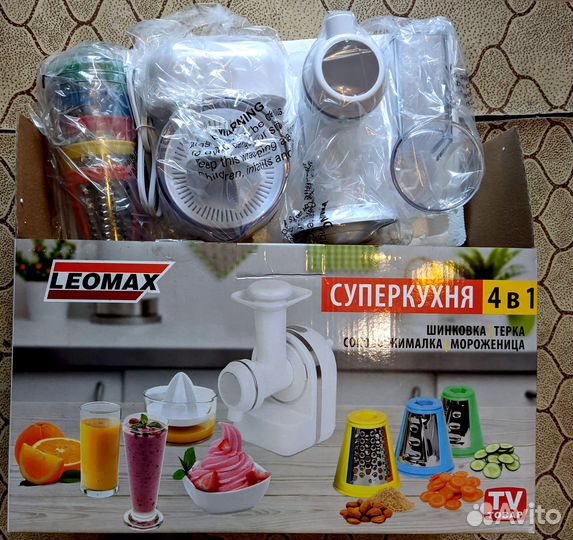 Кухонный комбайн Leomax Суперкухня 4 в 1