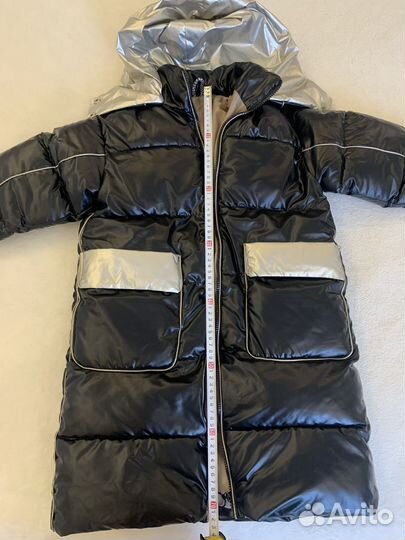 Зимняя куртка для девочки 128