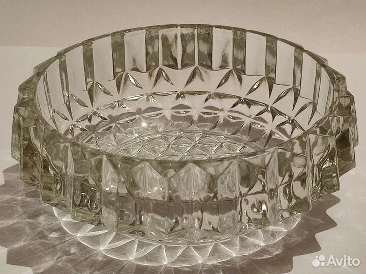 Пепельница. Хрусталь. СССР. Большая