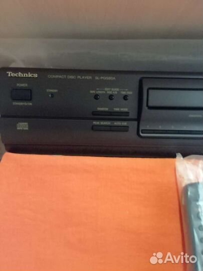 Cd проигрыватель technics Sl pg580A