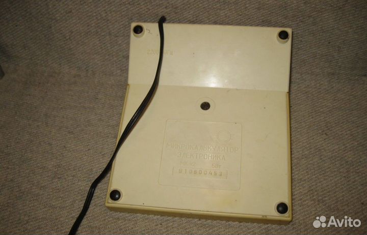 Микрокалькулятор СССР мк-42 в коробке рабочий