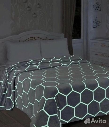 Плед светящийся в темноте