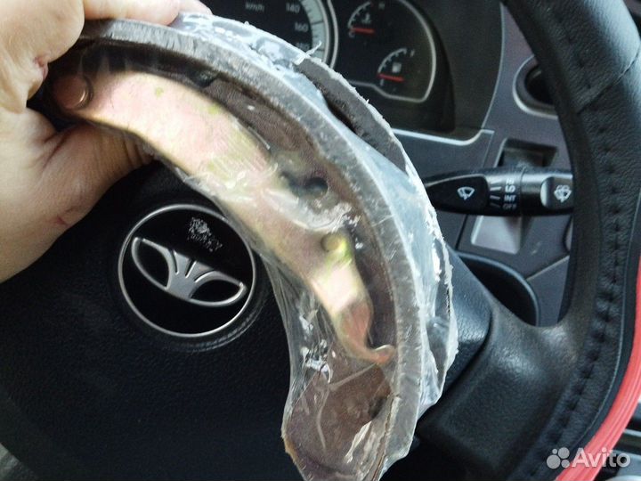 Колодки задние на daewoo