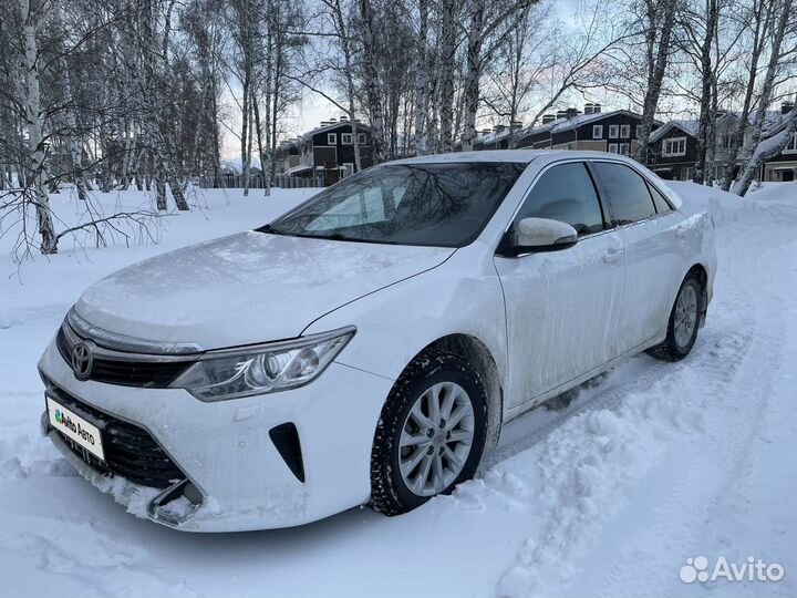 Toyota Camry 2.5 AT, 2017, 125 000 км