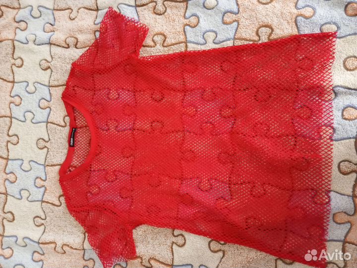 Комплект футболка сетка и топик