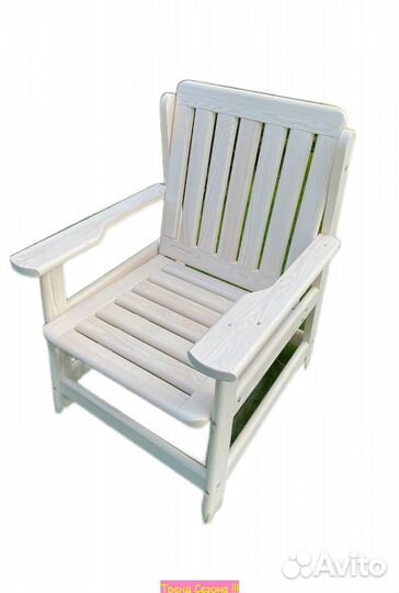 Кресло садовое Дятел арт.KSD-002 белый