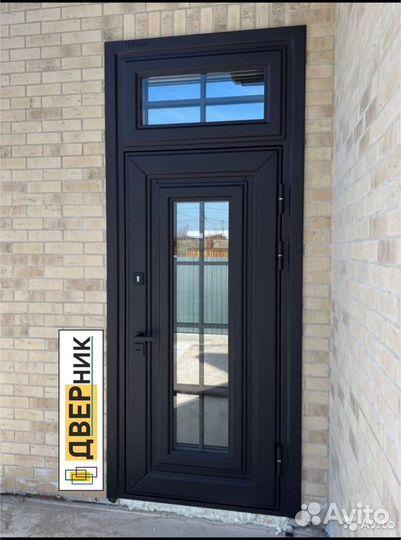 Дверь входная с ковкой